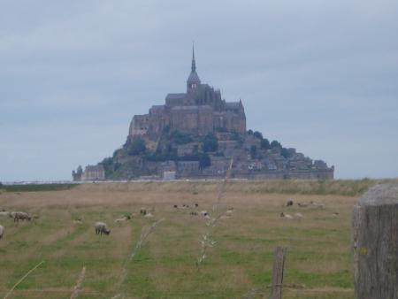 le mont saint michelle en bretagne 